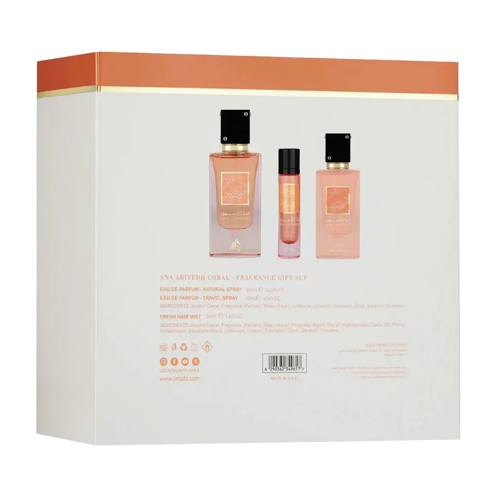 Ana Abiyedh Coral Gift Set 