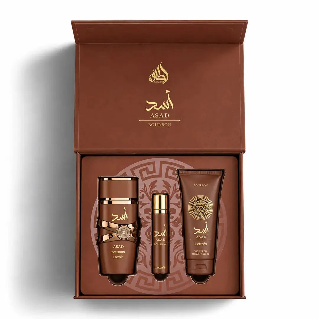 Asad Bourbon 3 Pcs Gift Set 