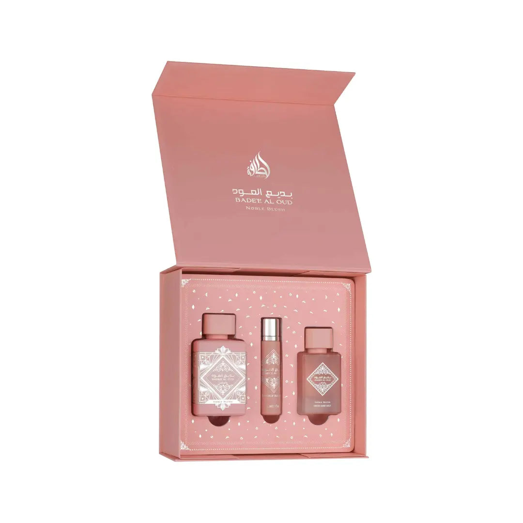 Badee Al Oud Noble Blush 3 pcs Gift Set 