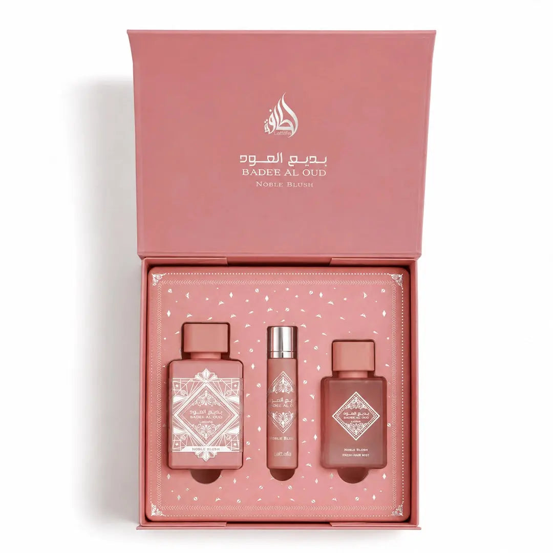 Badee Al Oud Noble Blush 3 pcs Gift Set 
