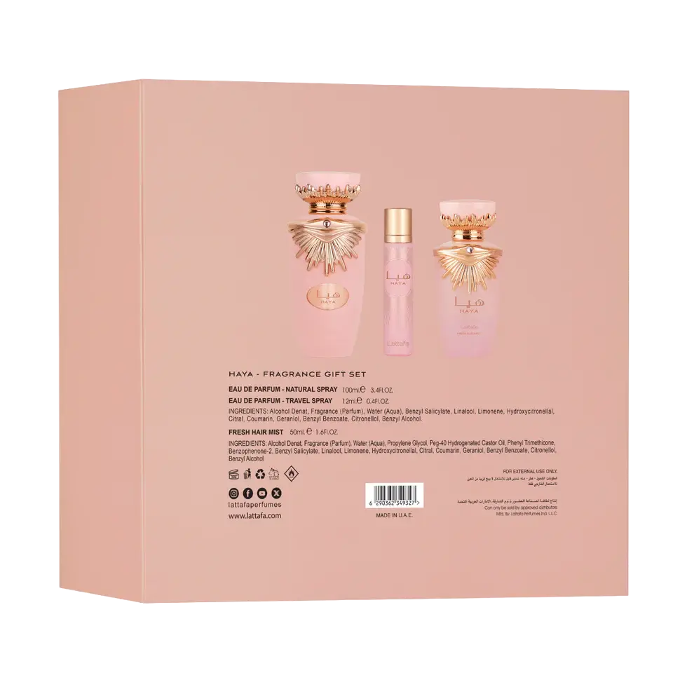 Haya 3 pcs Gift Set 