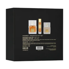 Lattafa Khamrah Gift Set with Hair Mist 3 Pcs 