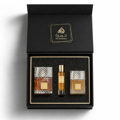 Lattafa Khamrah Gift Set with Hair Mist 3 Pcs 
