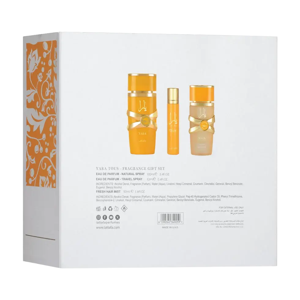 Yara Tous 3pcs Gift Set 
